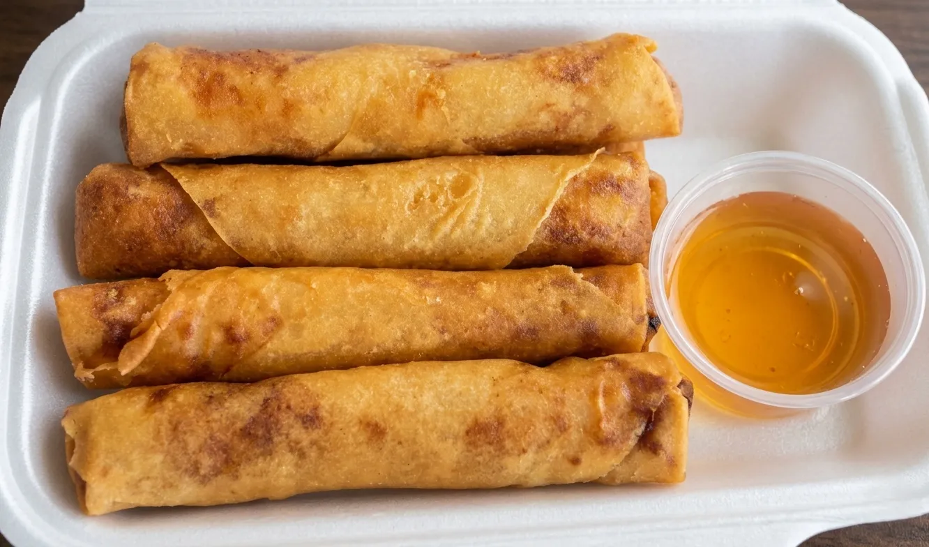 Cha Gio (Deep-Fried Vietnamese Spring Rolls) at TNK Vietnamese Restaurant in NE Calgary, AB