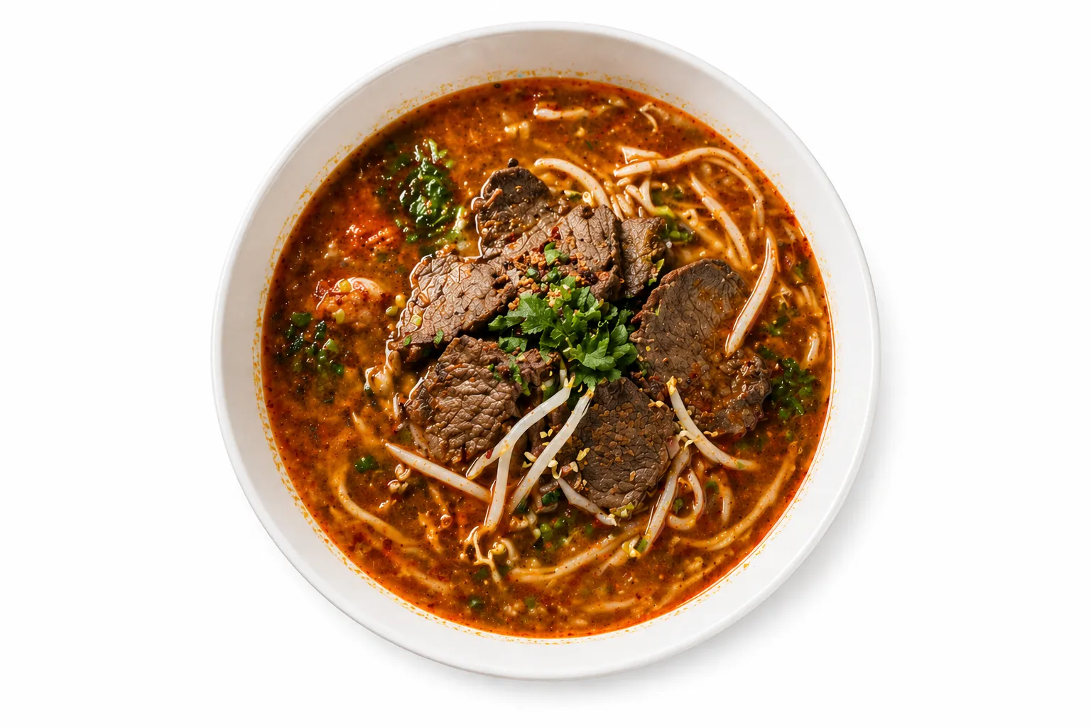 Beef sate noodle soup - TNK Vietnamese Restaurant signature dish, NE Calgary